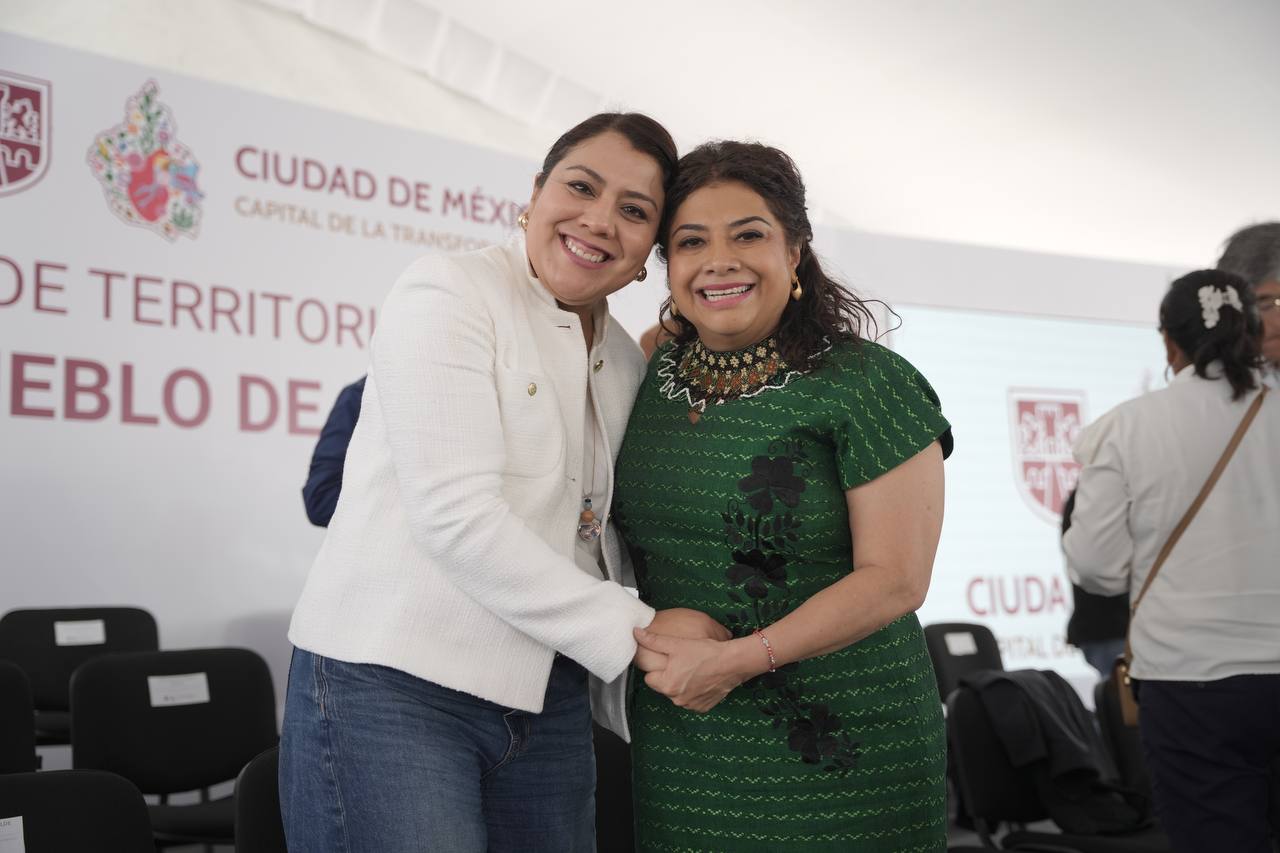 Clara Brugada y Berenice Hernández anuncian acciones de seguridad en Tláhuac