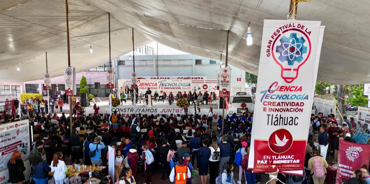 La educación es el motor de la transformación en la Alcaldía Tláhuac