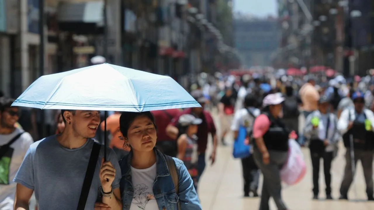 Se prevén una máxima de 30ºC para este jueves en la Ciudad de México